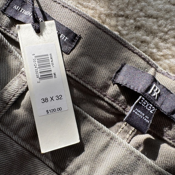 Banana Republic Men’s Green Straight Fit Jeans 38x32 - Picture 4 of 6